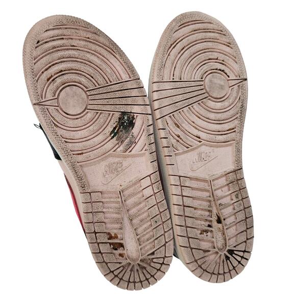 NIKE JORDAN Girls Black/Pink 1.5Y without insole - Picture 4 of 6